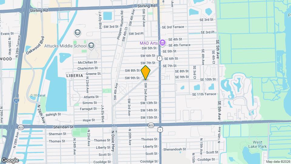 1004 SW 2nd Ave Mapa y Detalles de la Ubicación