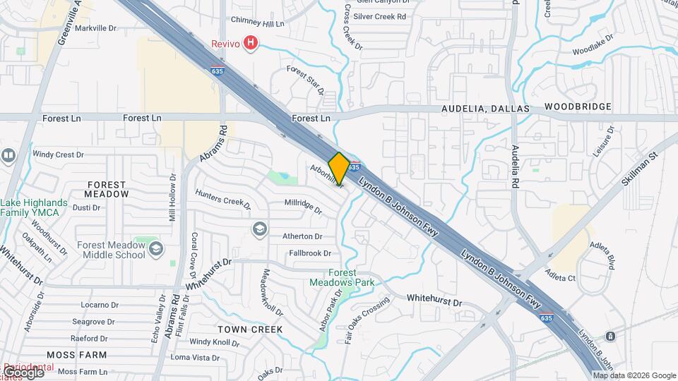 9652 Arborhill Dr Map and Location Details