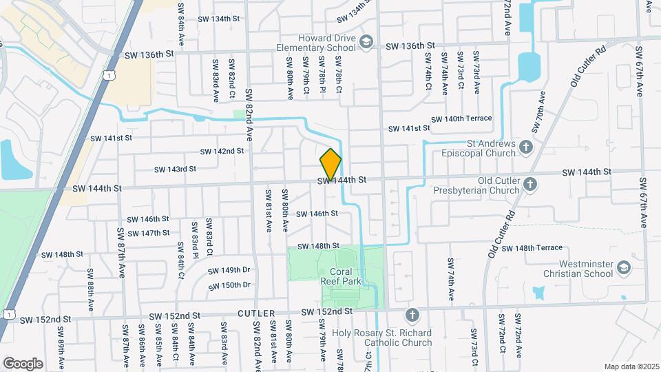 14401 SW 79th Ave Map and Location Details