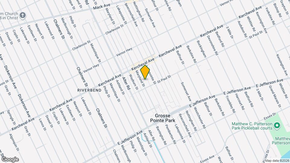 1118 Maryland St Map and Location Details