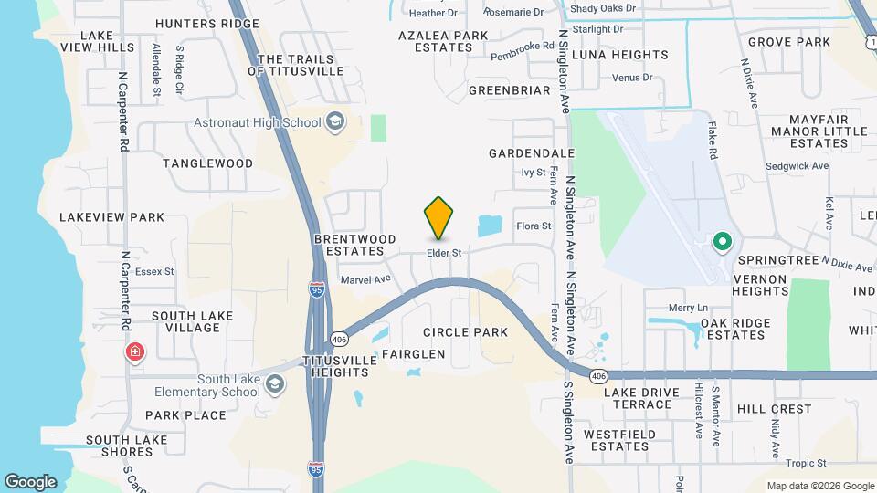 3332 Elder St Map and Location Details