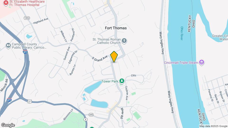 716 S Ft Thomas Ave, Unit 1 Mapa y Detalles de la Ubicación