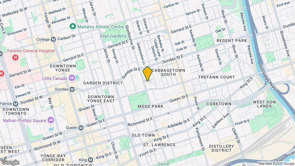 191-1191 Sherbourne St Map and Location Details