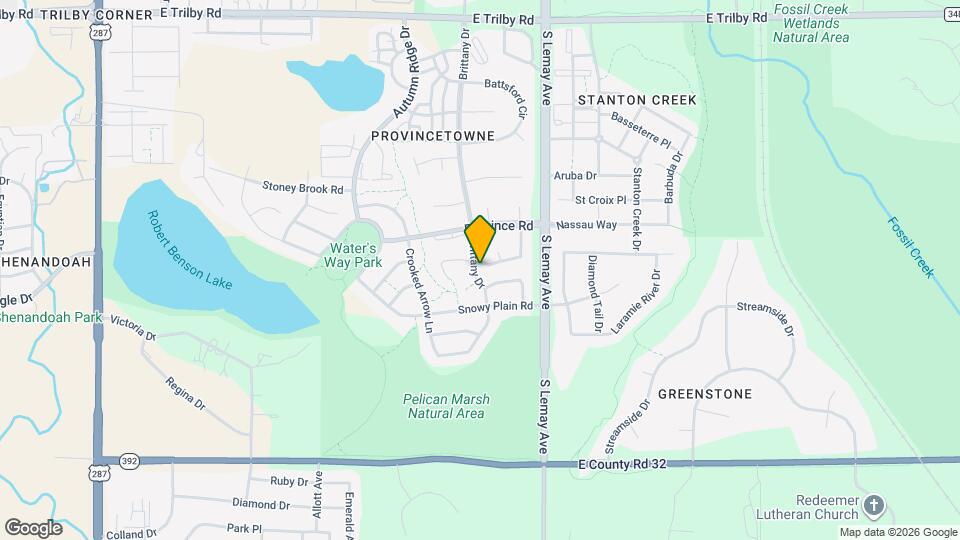 903 Saddlebrook Ln Map and Location Details