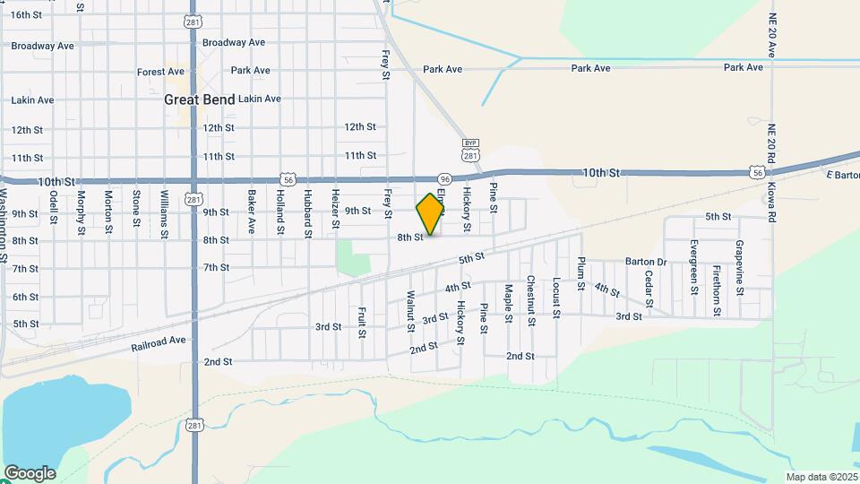 1209 8th St Map and Location Details