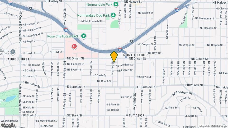 410 NE 56th Ave Map and Location Details