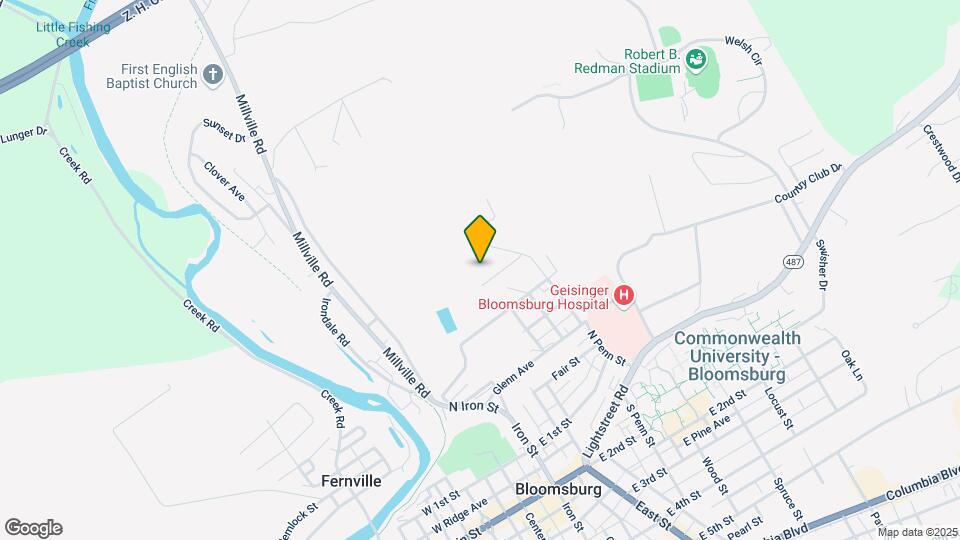 Bloomsburg Court Map and Location Details