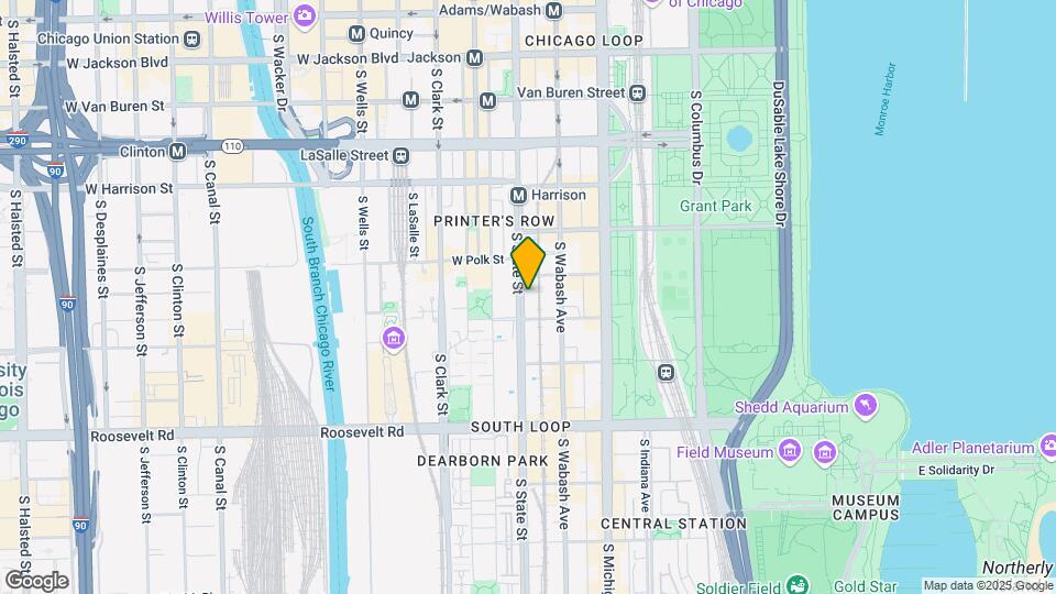1 E 8th St, Unit 511 Mapa y Detalles de la Ubicación