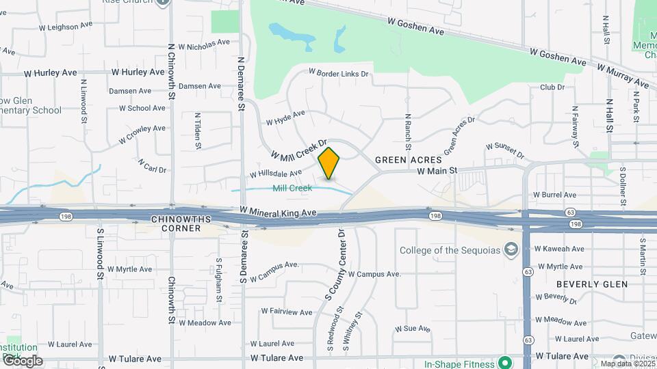 332 N Westfield St Map and Location Details