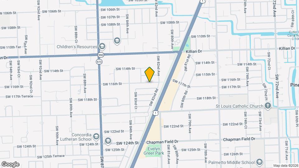 8250 SW 116th St Map and Location Details