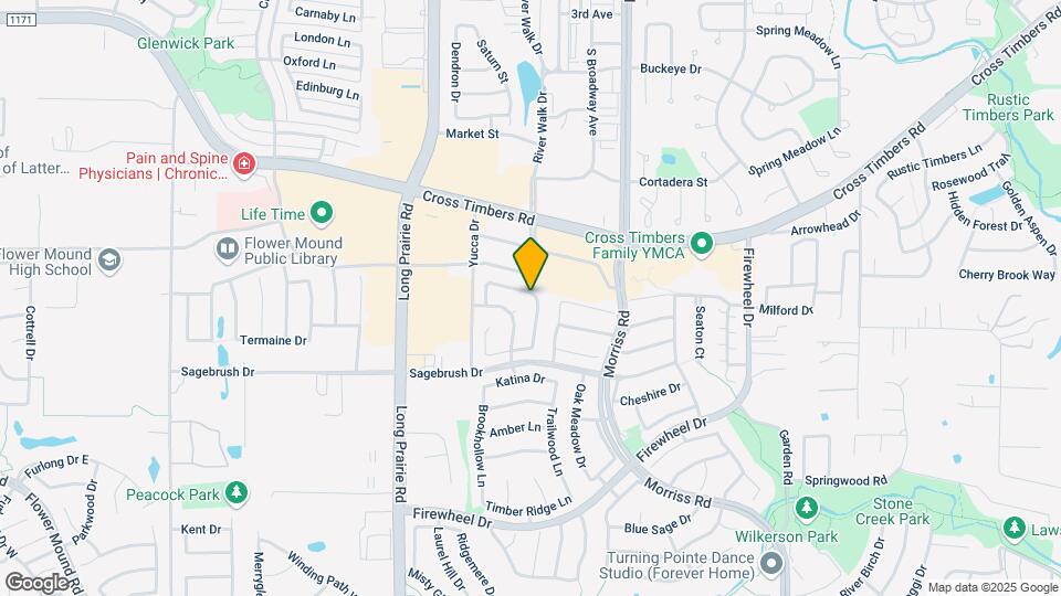 2501 Windchase Dr Mapa y Detalles de la Ubicación