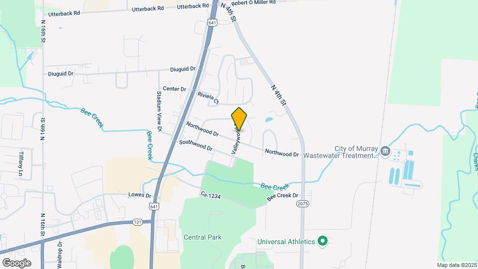 1402 Valleywood Dr-Unit -A Map and Location Details