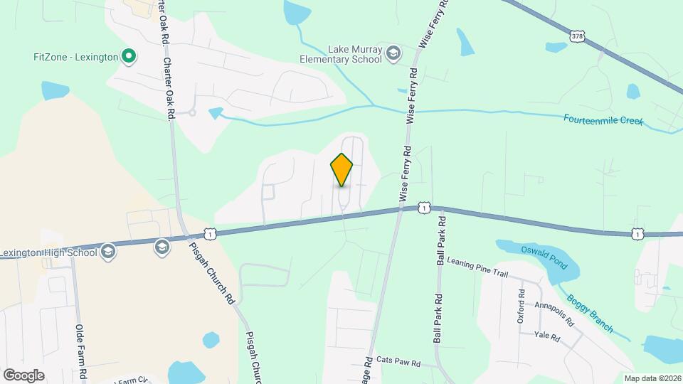 516 Dawsons Park Way Mapa y Detalles de la Ubicación