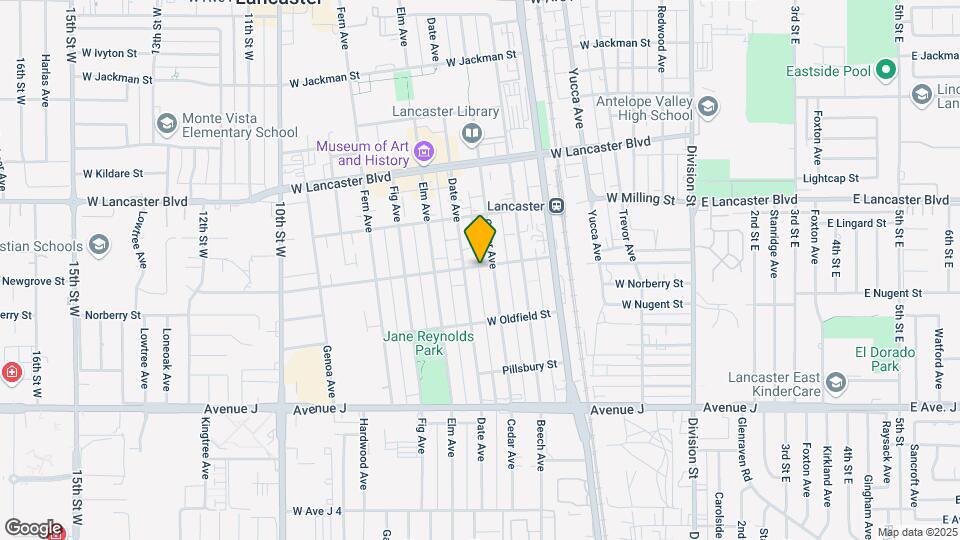 612 W Newgrove St Map and Location Details
