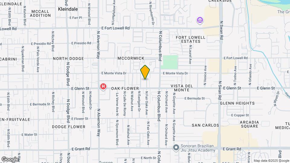 2839 N Fair Oaks Ave Map and Location Details