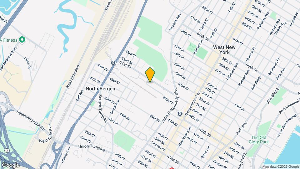 1302 50th St Map and Location Details