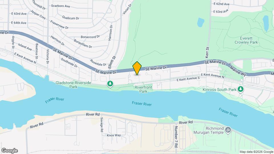 Fraser Lands Family Housing Map and Location Details