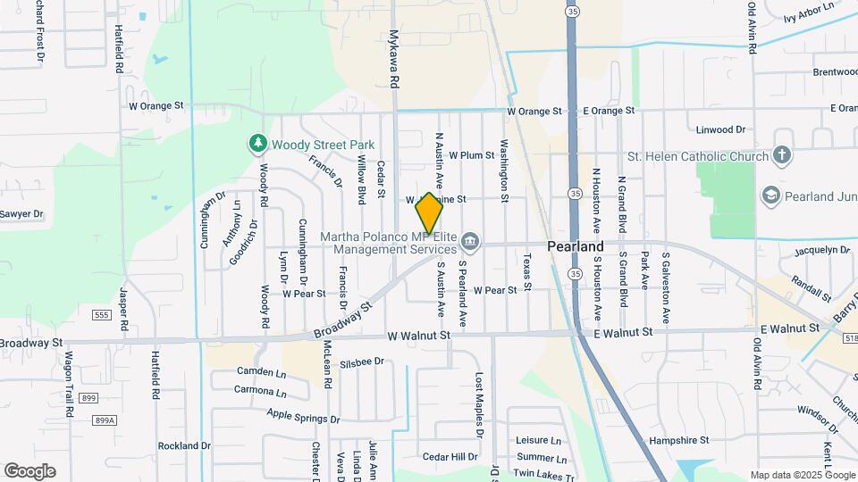 2309 Peach Ct Map and Location Details