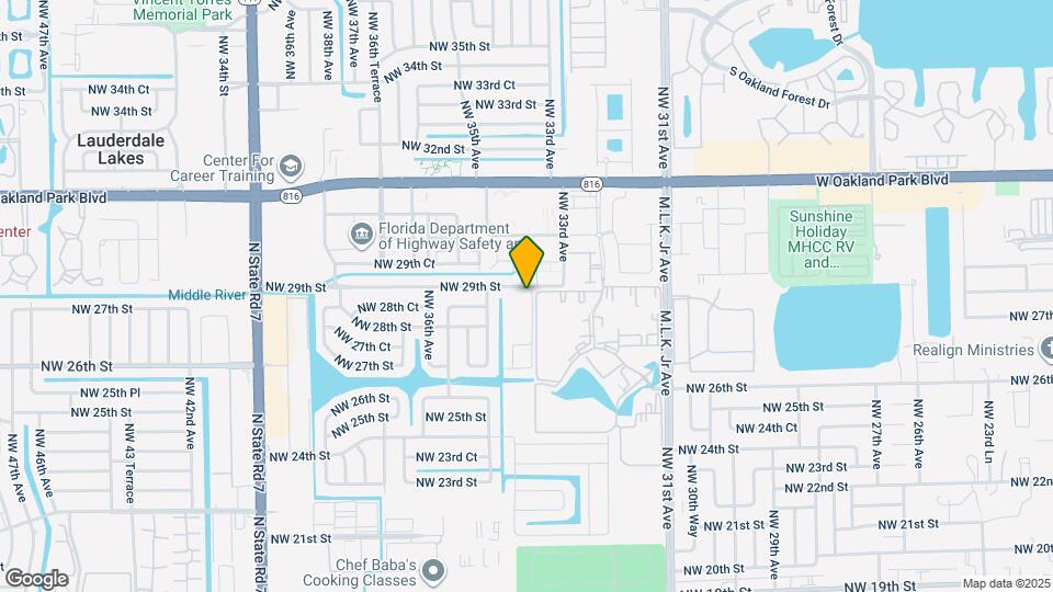 3400 NW 29th St Map and Location Details