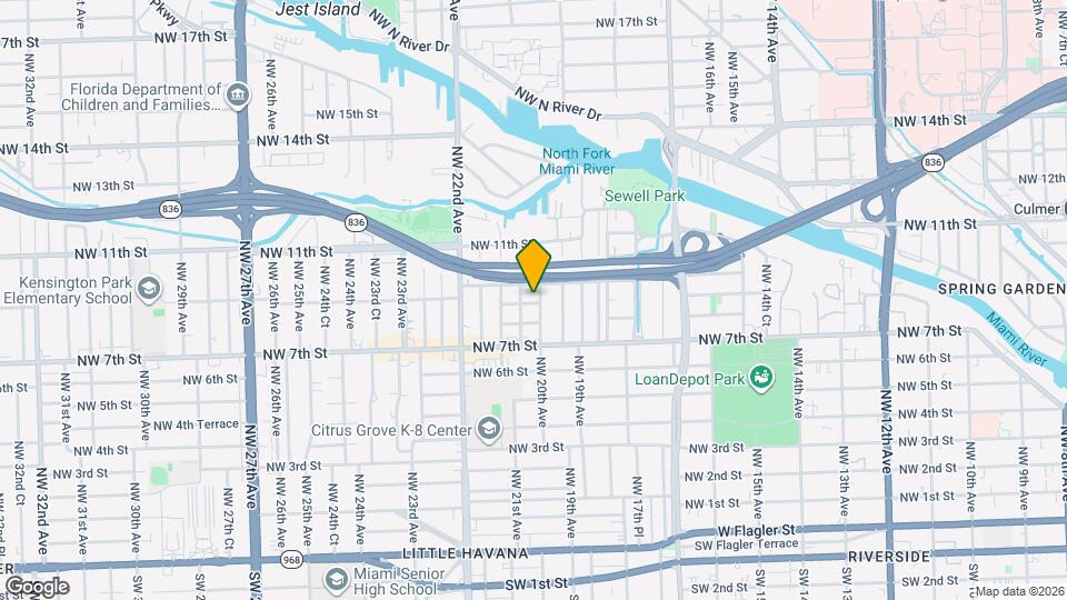 2001 NW 8th Ter Map and Location Details