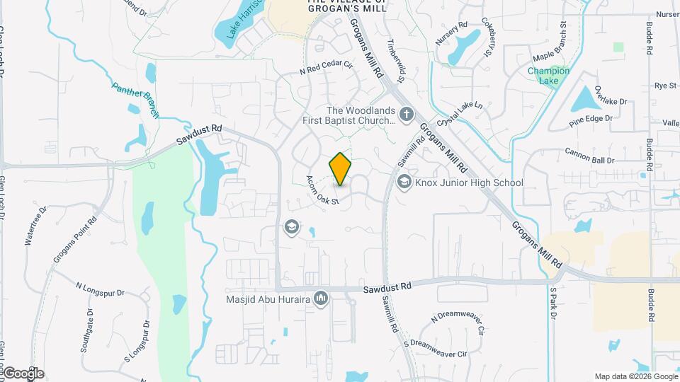 12106 Gray Oak Pl Map and Location Details