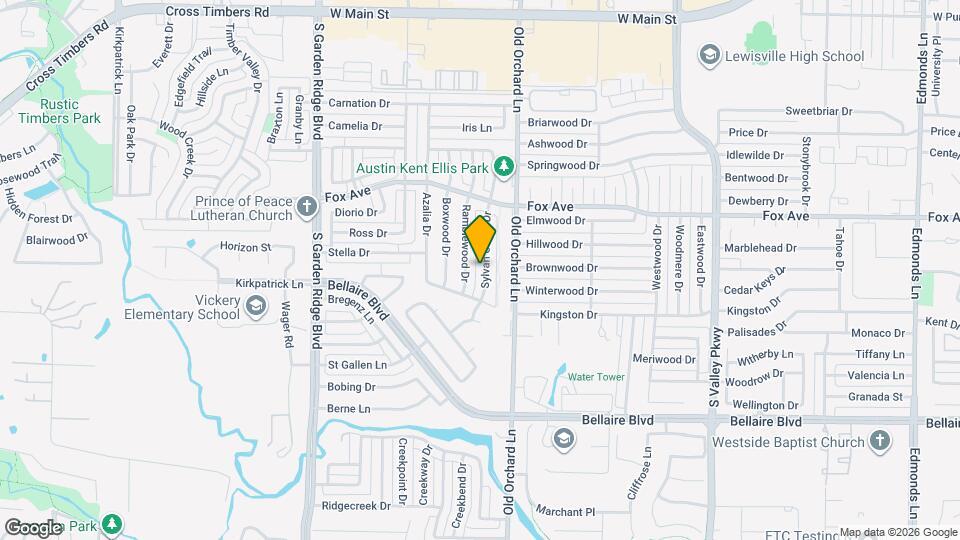 940 Sylvan Creek Dr Map and Location Details