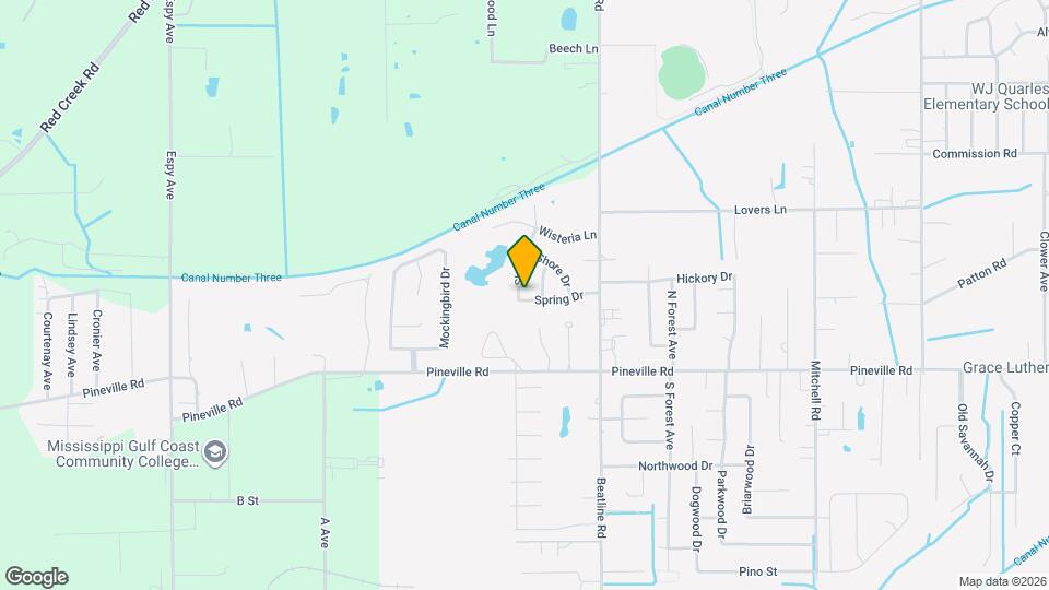 1210 Spring Dr Map and Location Details