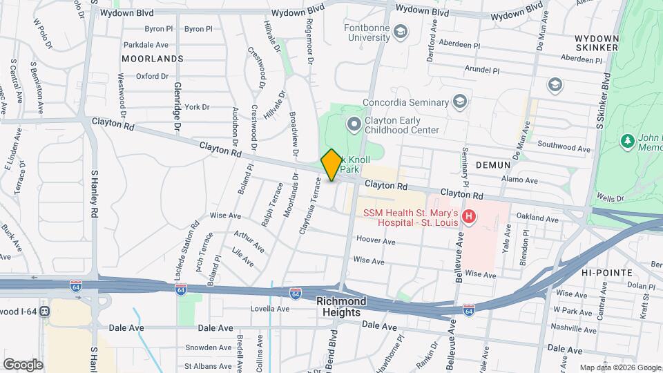 1015 Commodore Dr Map and Location Details