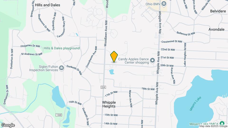 4721 20th St NW Map and Location Details