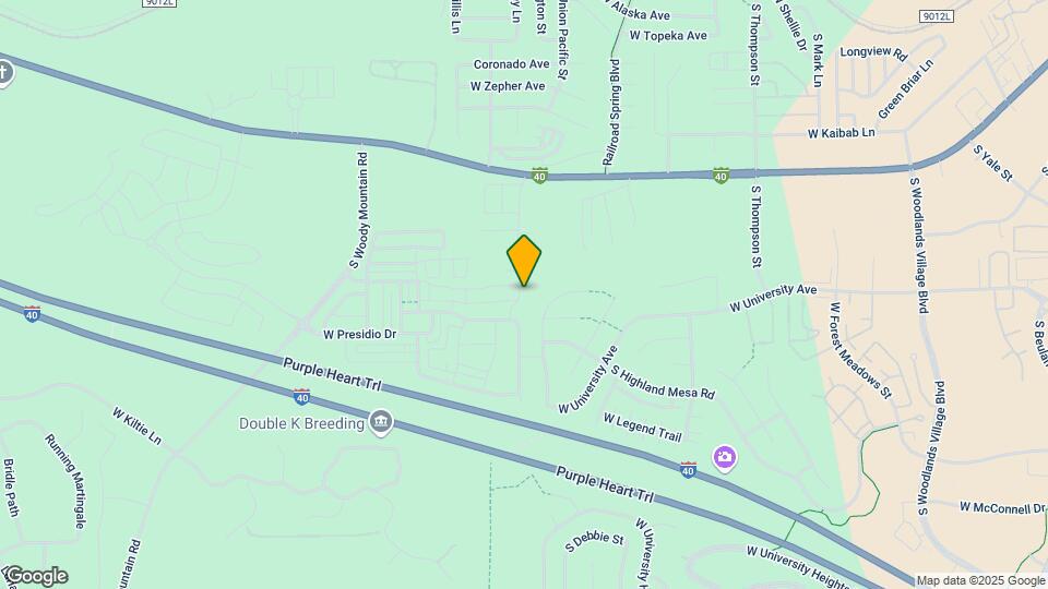 2547 W Pollo Cir Map and Location Details