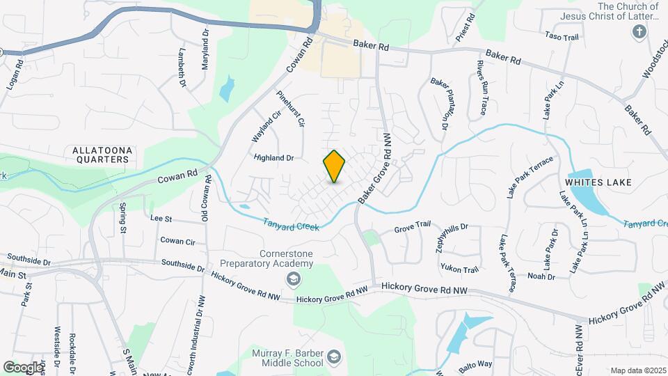 307 Windcroft Cir NW Map and Location Details