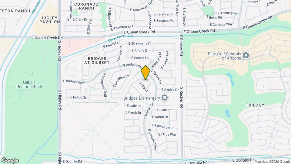 3781 E Chestnut Ln Map and Location Details