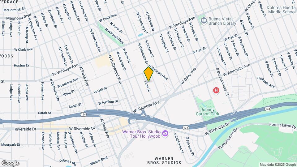 316 Lima St Map and Location Details