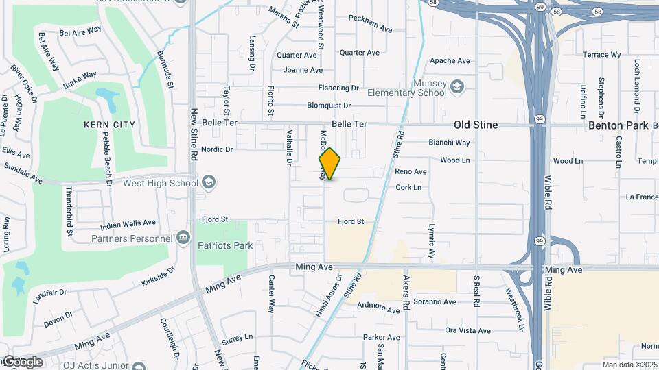 1208 McDonald Way Mapa y Detalles de la Ubicación