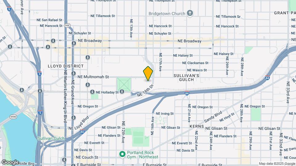 1510 NE Multnomah St Mapa y Detalles de la Ubicación