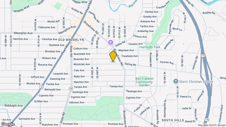 2409 Montclair Ave Map and Location Details