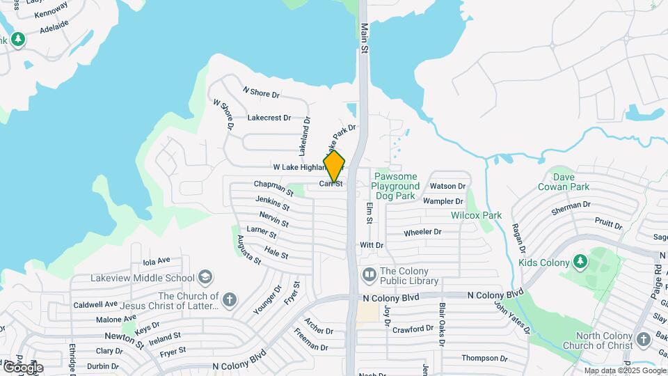 4633 Carr St Map and Location Details