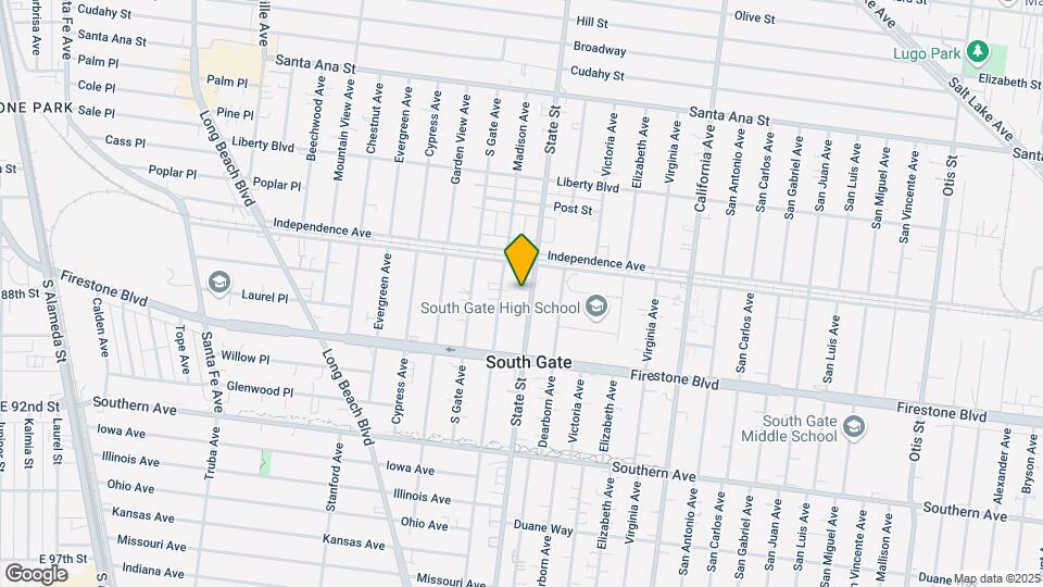 8633 State St Mapa y Detalles de la Ubicación