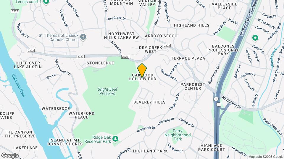 5511 Oakwood Cove Map and Location Details