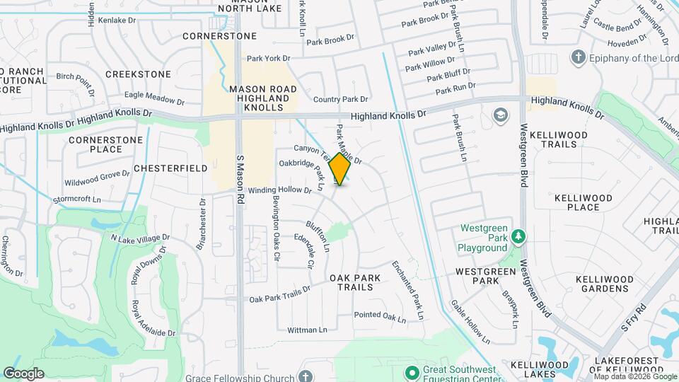 21619 Oakcreek Ct Map and Location Details