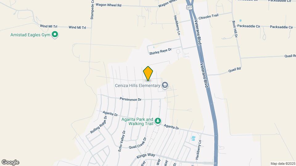 416 Quail Creek Dr Map and Location Details