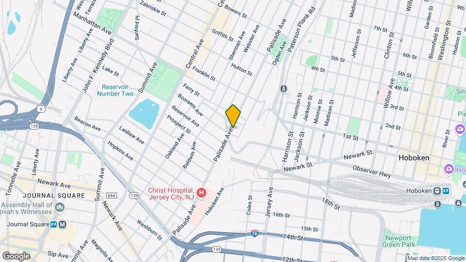 302 Palisade Ave Mapa y Detalles de la Ubicación