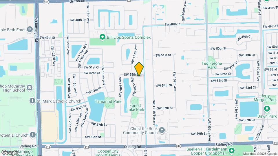 11263 SW 55th Ct Mapa y Detalles de la Ubicación
