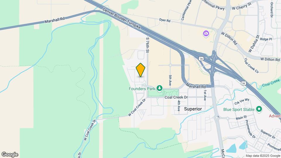 340 Fox Ln Map and Location Details