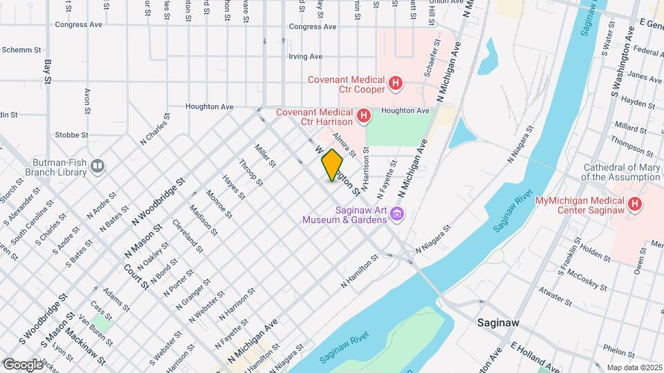 1009 N Webster St Mapa y Detalles de la Ubicación