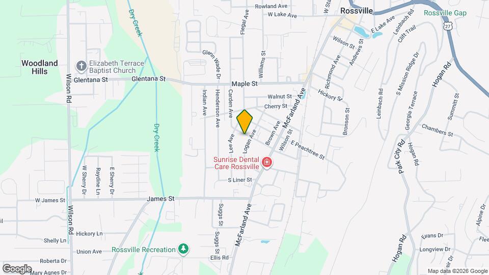 206 Spruce St Map and Location Details