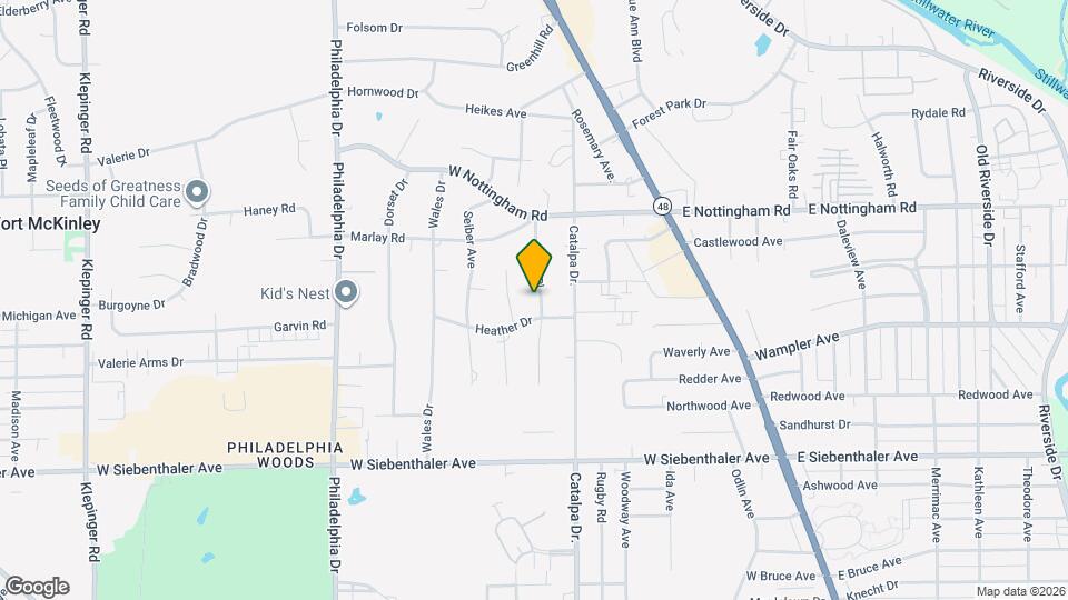 3809 Briar Pl Map and Location Details