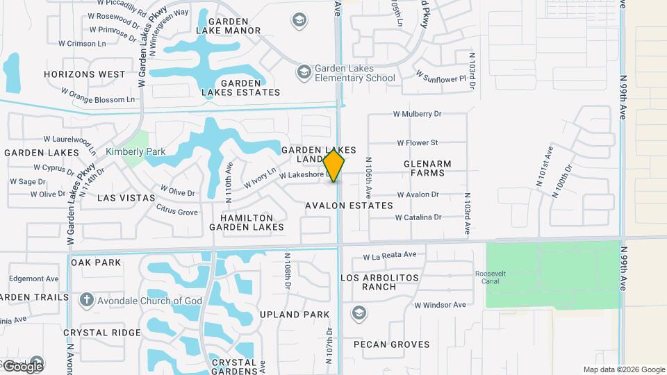 10726 W Citrus Grove Way Map and Location Details