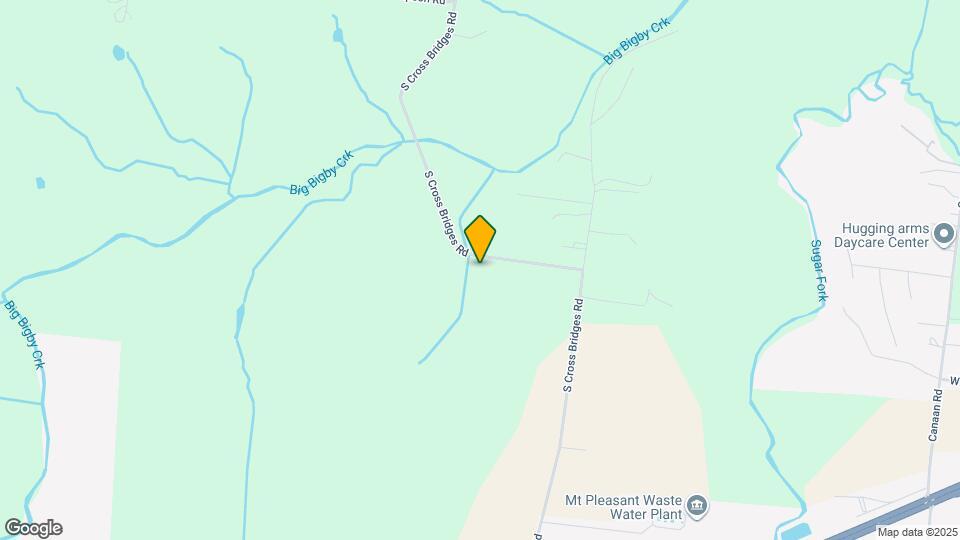 1059 S Cross Bridges Rd Map and Location Details