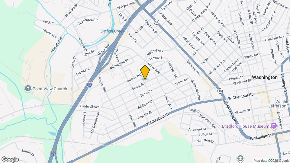 695 Ewing St Map and Location Details